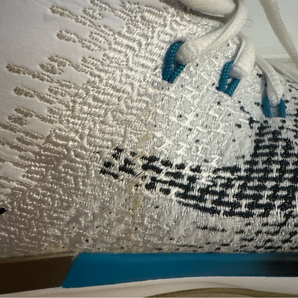 Nike Air Jordan 31 N7 - 85423-003 Size 6y Sneaker white turquoise gold high top - Picture 7 of 10